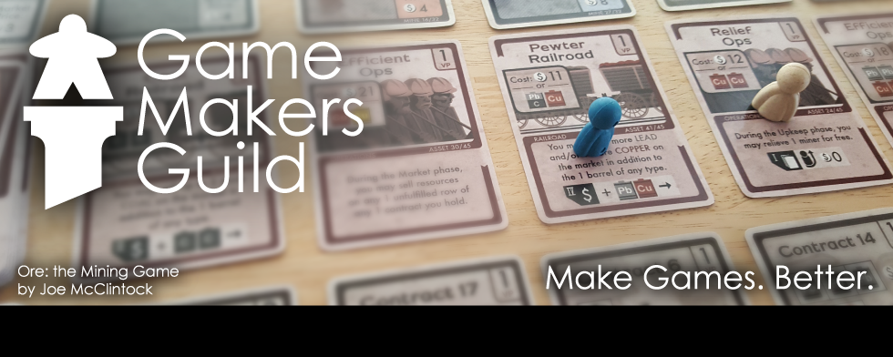 Game Maker’s Guild October Workshop “Asymmetrical Interaction in Co-op Board Games”
