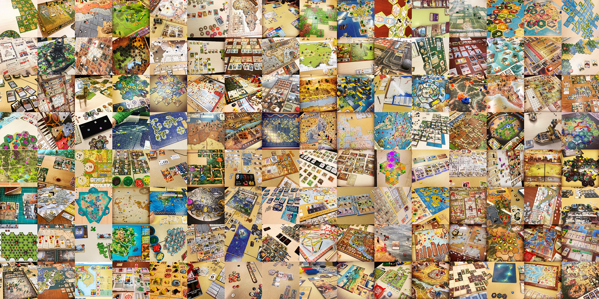 128 Colonial Boardgames